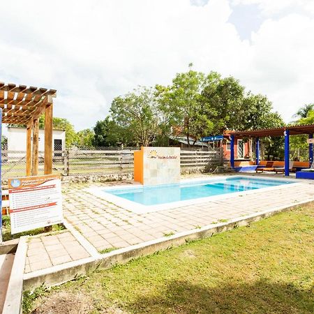 Hotel Hacienda Bacalar Exteriör bild